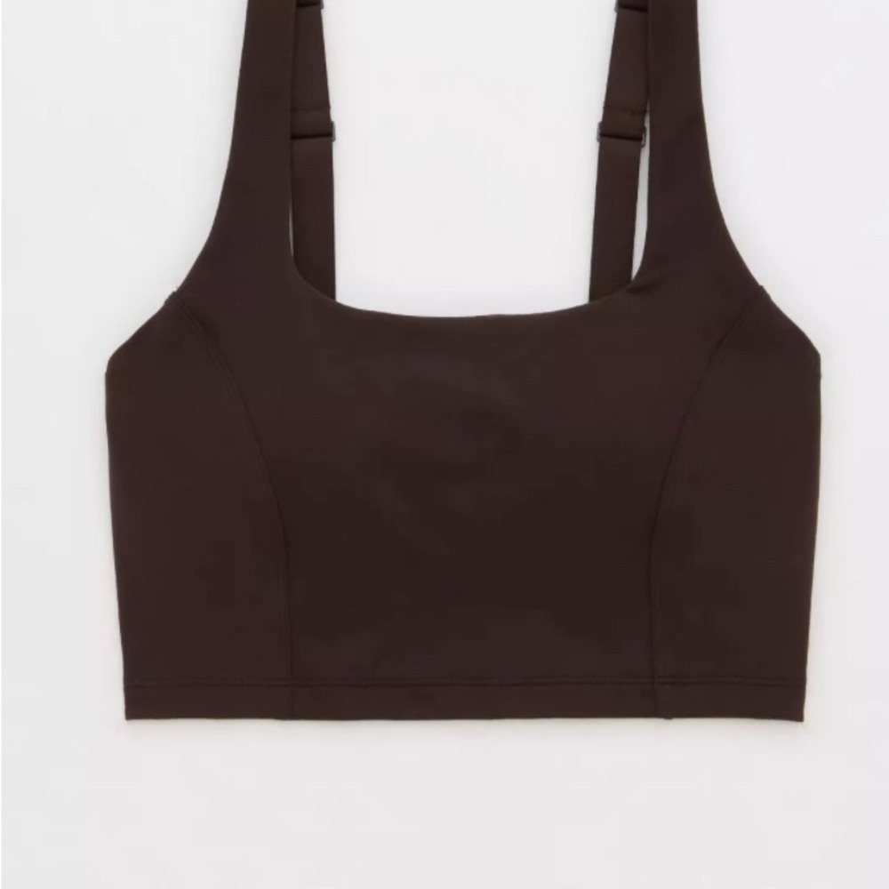 OFFLINE By Aerie The higher square neck longline sports bra